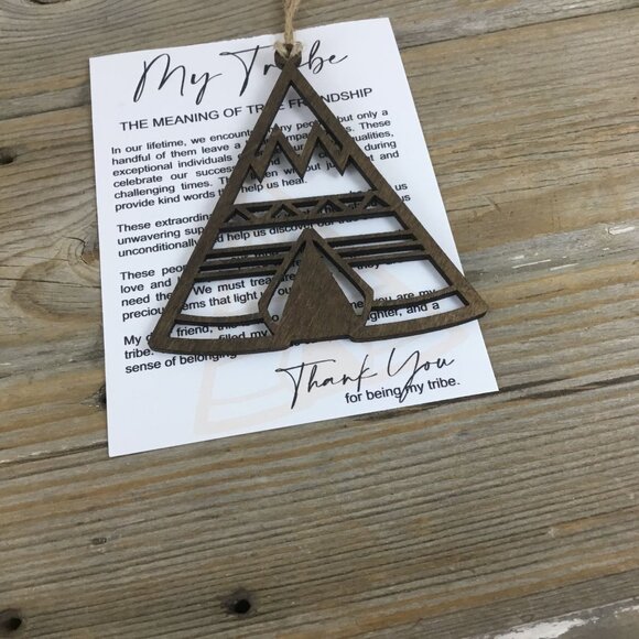 My Tribe The Meaning of True Friendship Story Card Ornament - Picture 5 of 10